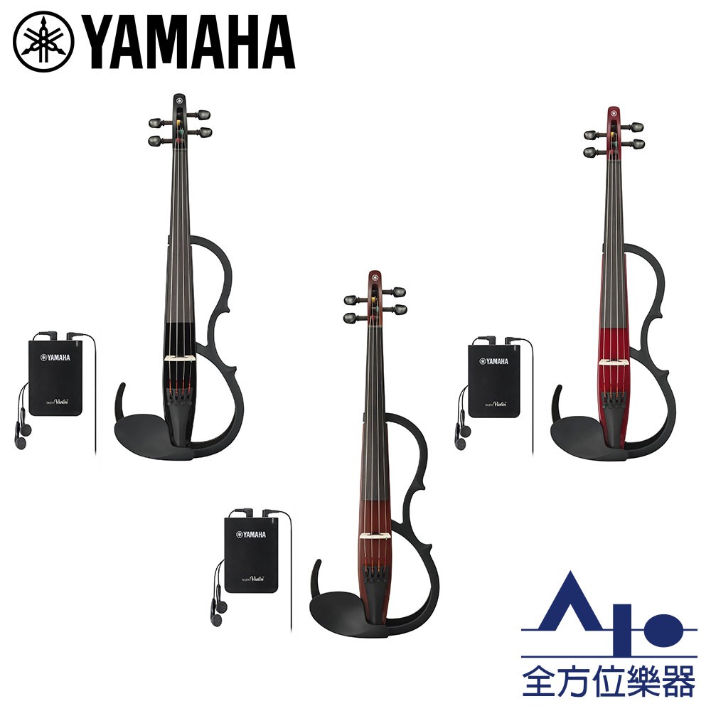 【全方位樂器】YAMAHA 電子小提琴 靜音小提琴 YSV-104（含控制盒）※共3色