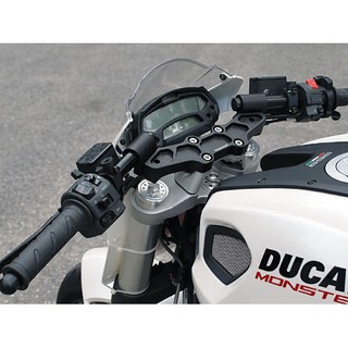 [馬克工坊] Ducati Monster 696/796/1100 WOODCRAFT 木工牌 升高把手冠座組
