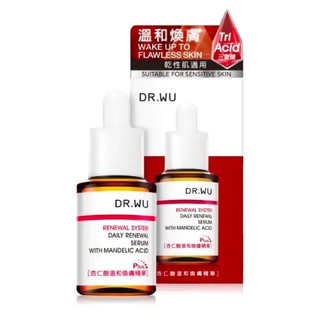 過期出清 全新現貨 Dr. Wu 達爾膚 杏仁酸溫和煥膚精華 15ml