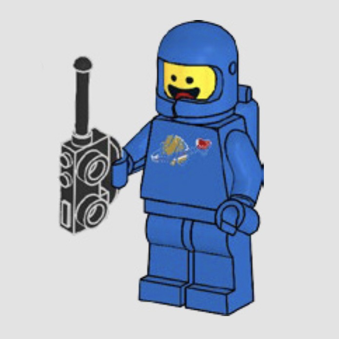LEGO 70841 拆售 人偶 藍色 太空人 Benny (附手持配件)