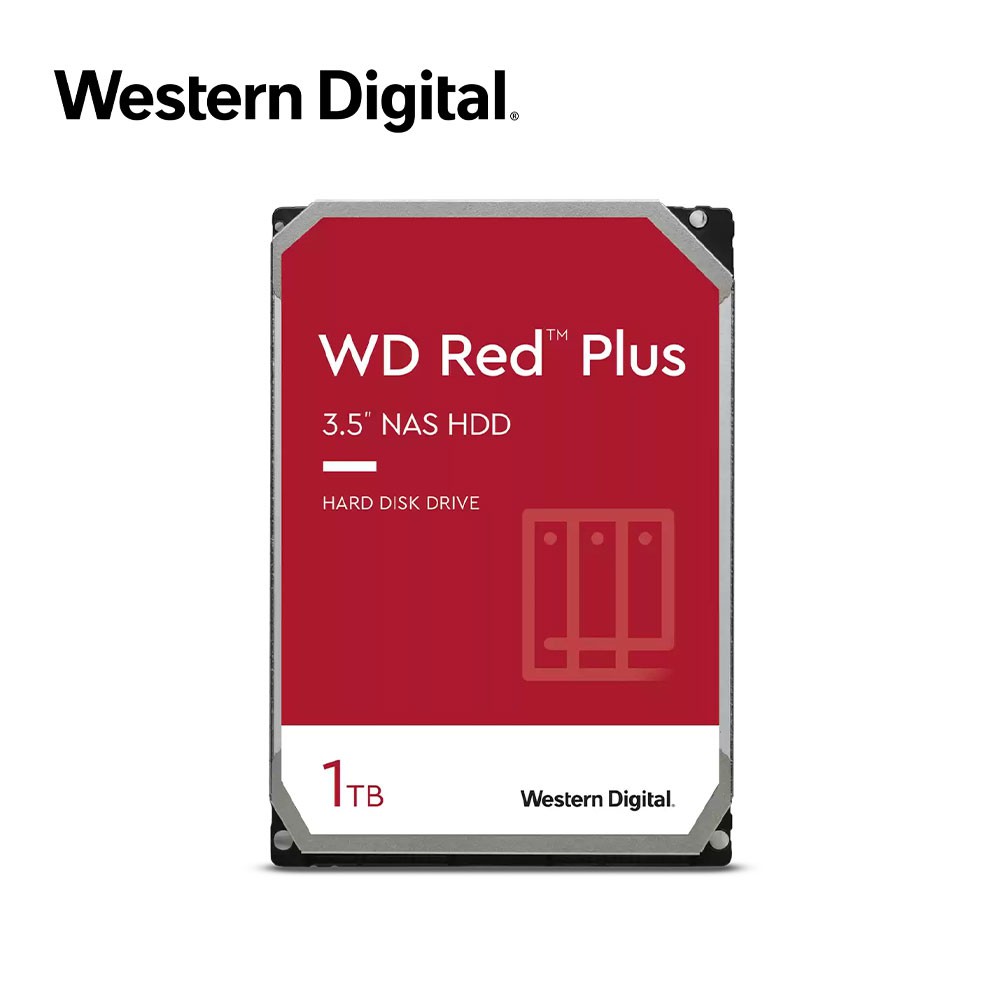 WD 紅標Plus 1TB 2TB 4TB 6TB 8TB 3.5吋NAS硬碟 現貨 蝦皮直送