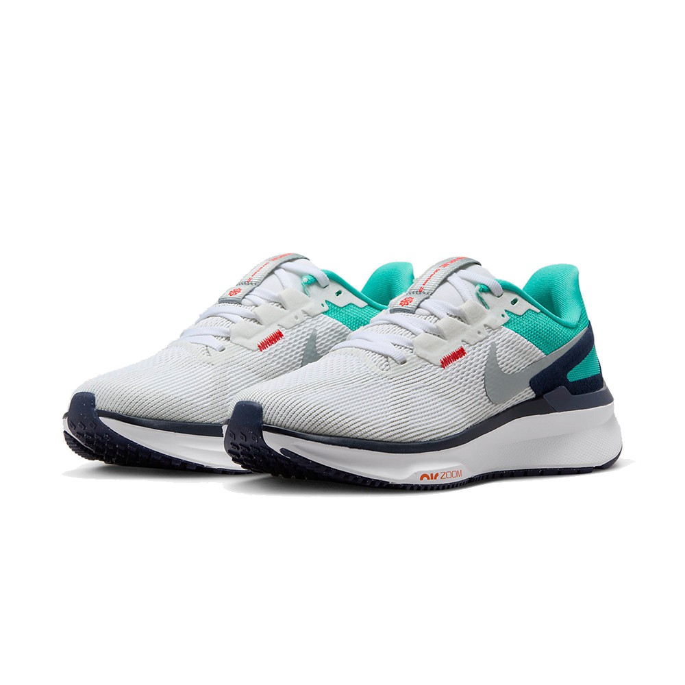 NIKE 女 W AIR ZOOM STRUCTURE 25 基本款 簡約 慢跑鞋-DJ7884-102 廠商直送