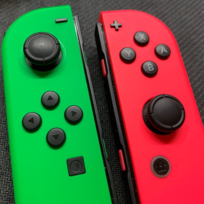 【二手】NS Switch JoyCon Joy-Con 手把 電光綠+電光粉紅