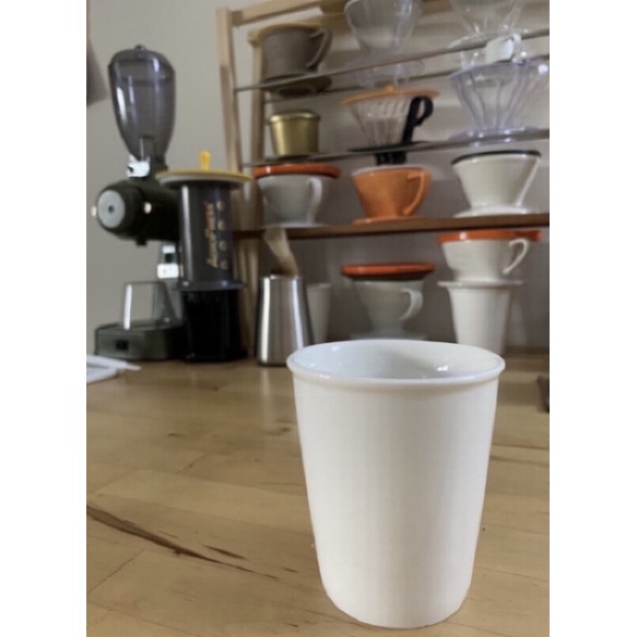 極簡白陶瓷水杯 Nespresso膠囊咖啡機專用咖啡杯