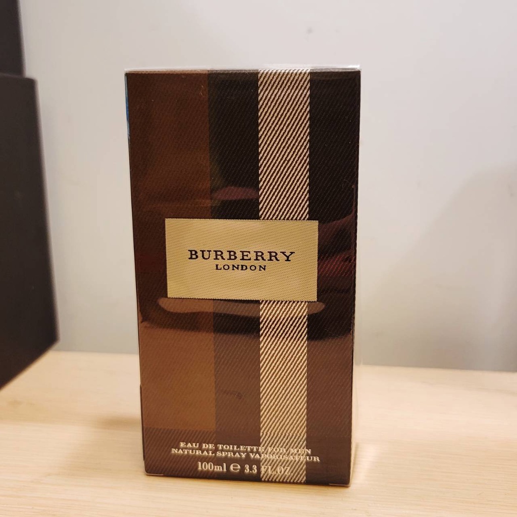 BURBERRY London 倫敦男性淡香水 100ml (全新的)