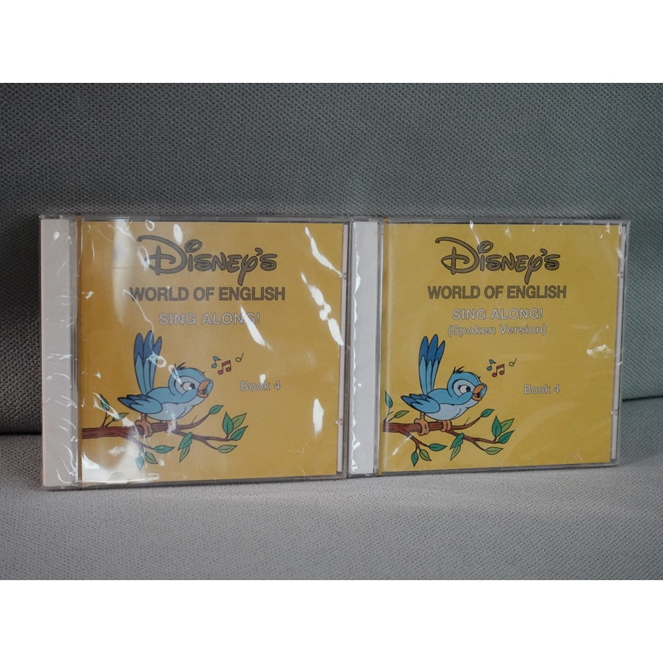 寰宇迪士尼 Sing Along BOOK4  教材 寰宇家庭 disney 光碟 兩張