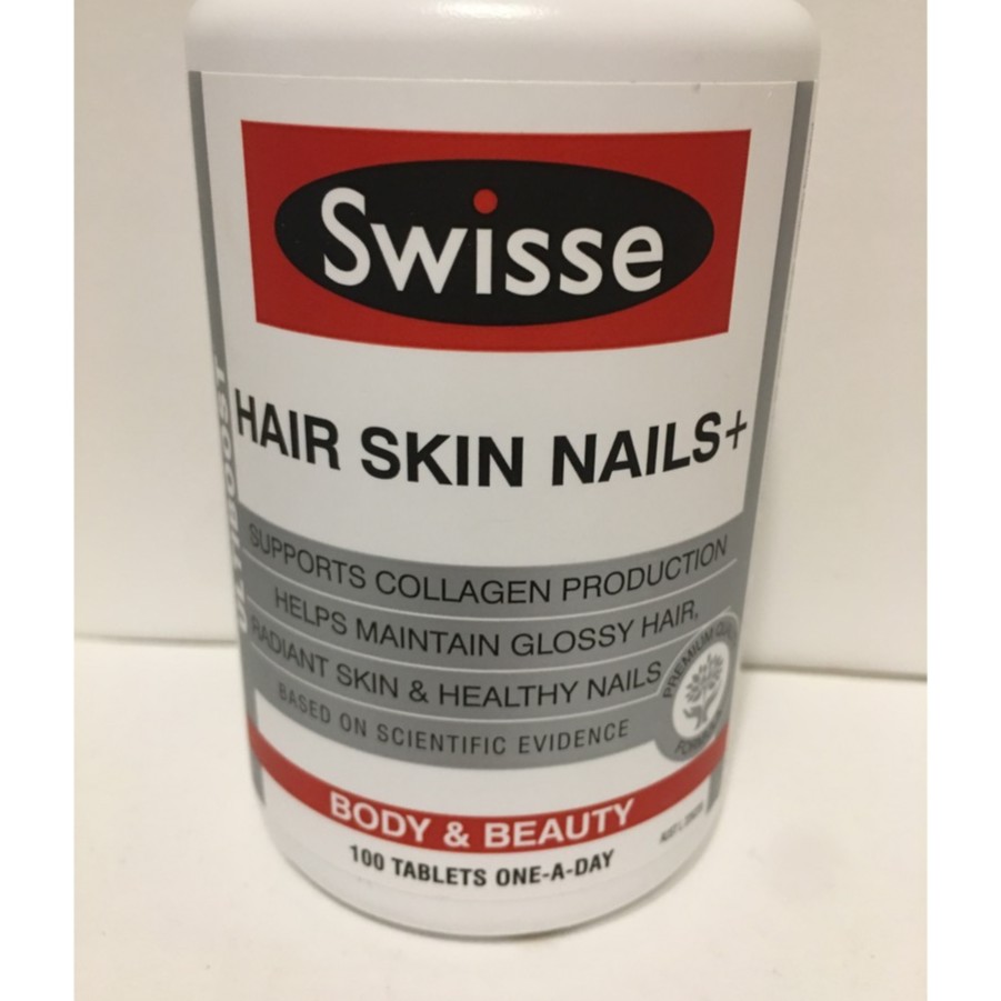 即期半價出清 澳洲Swisse Ultiboost 💋Hair Skin Nail膠原蛋白錠100粒