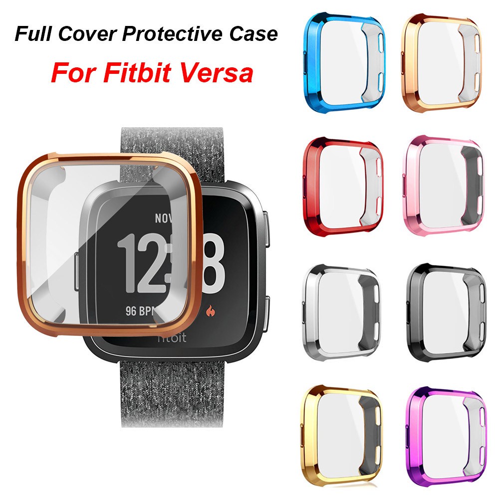適用於Fitbit Versa TPU保護殼 全包外殼 屏幕保護套 防摔防刮保護殼