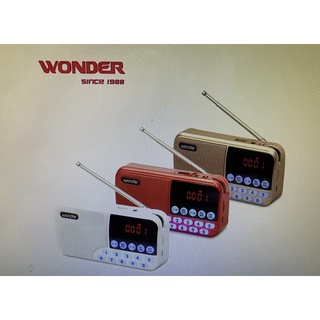 (TOP 3C家電)WS-T039U 旺德 USB/MP3/FM 隨身音響 音量旋鈕調整/FM收音機