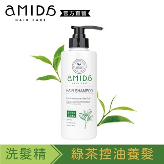 【AMIDA】植萃系列 綠茶控油養髮洗髮精 500ML