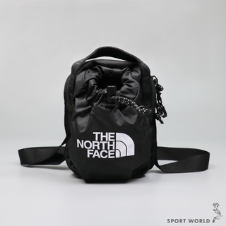 The North Face 側背包 前置收納袋 抽繩 黑【運動世界】NF0A52RYJK3