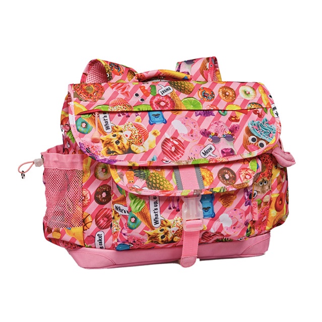 美國Bixbee - 彩印系列粉粉甜想大童輕量舒壓背書包