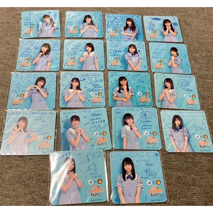 日向坂46 ココイチコースターcoco壱杯墊檢金村美玖河田陽菜丹生明里齊藤京子東村芽依加藤史帆 蝦皮購物