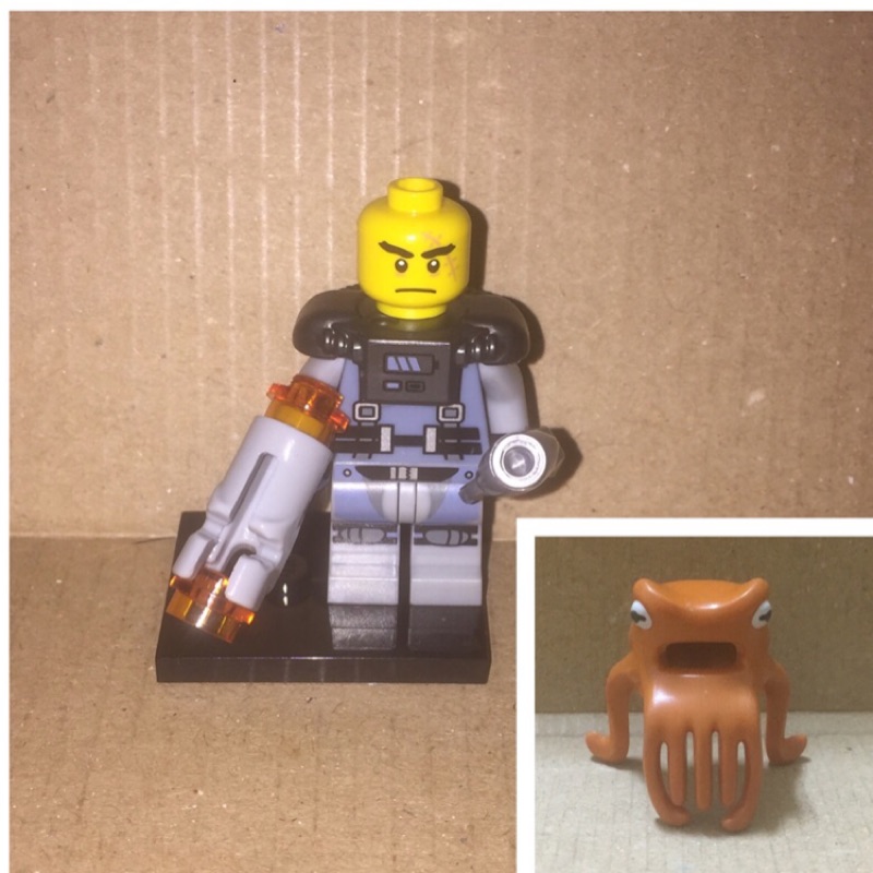 樂高 lego 忍者人偶包 71019 壞蛋（槍少發射配件）