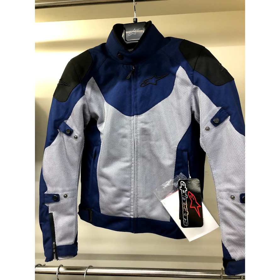 Alpinestars 3304618 Bayshore Air Jacket 黑灰藍 夏季 通風 A星防摔衣 亞洲限定