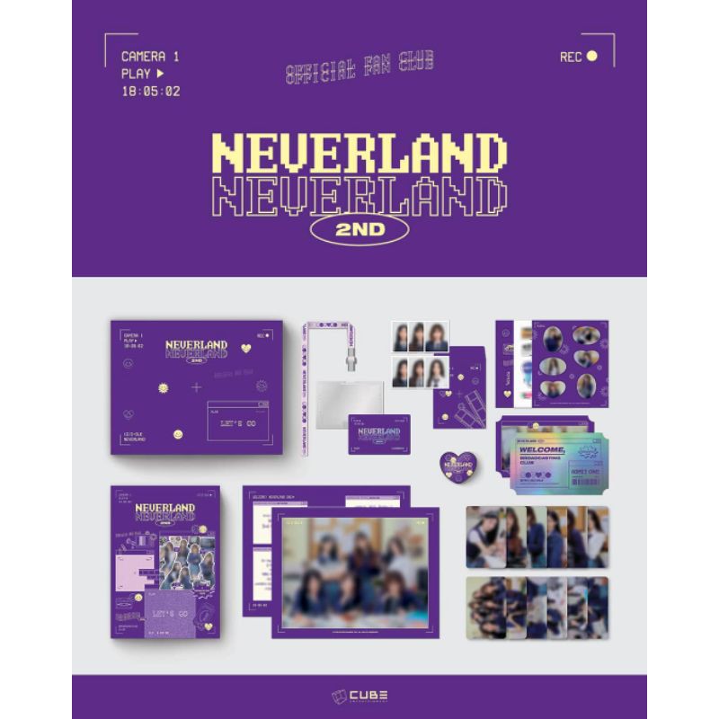 G)I-DLE アイドゥル ファンクラブ Neverland 2期 キット