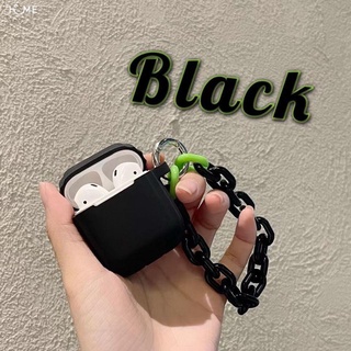 新潮純黑波浪紋Airpods1/2代矽膠蘋果Pro3代無線藍牙耳機保護軟殼