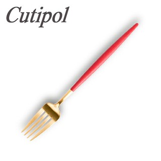 Cutipol GOA 紅金 甜品叉18cm [偶拾小巷] 葡萄牙製
