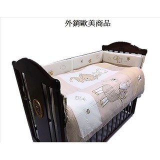 免運 小鹿斑比純棉七件式寢具-M 嬰兒被 嬰兒七件式被組 幼兒七件式被組 七件式被組 被組 棉被#巧達兔嬰童用品小舖