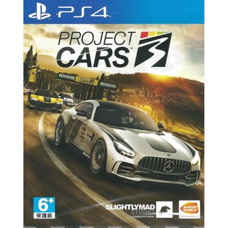 【全新未拆】PS4 賽車計畫3 賽車計劃3 賽車 跑車 競速 GT PROJECT CARS 3 中文版【臺中恐龍電玩】