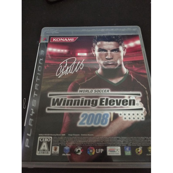 ps3遊戲光碟 winning eleven 2008