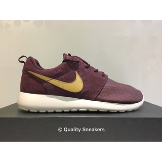 Quality Sneakers - Nike Roshe One 酒紅 麂皮 金勾 女段 685280 270