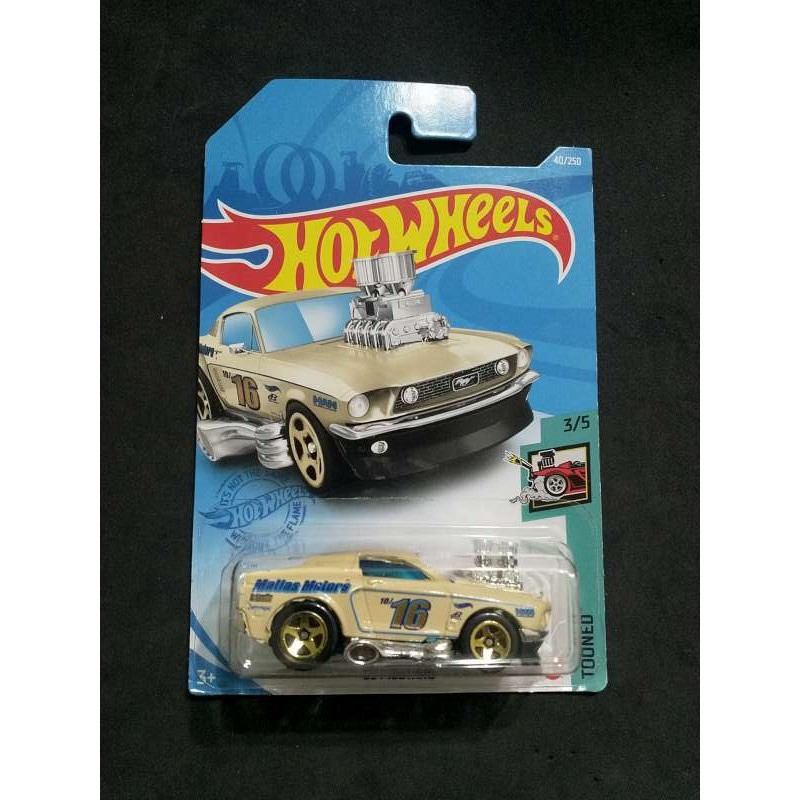 Hot Wheels 風火輪 Ford 68' Mustang 新配色 Q版 福特 野馬 E