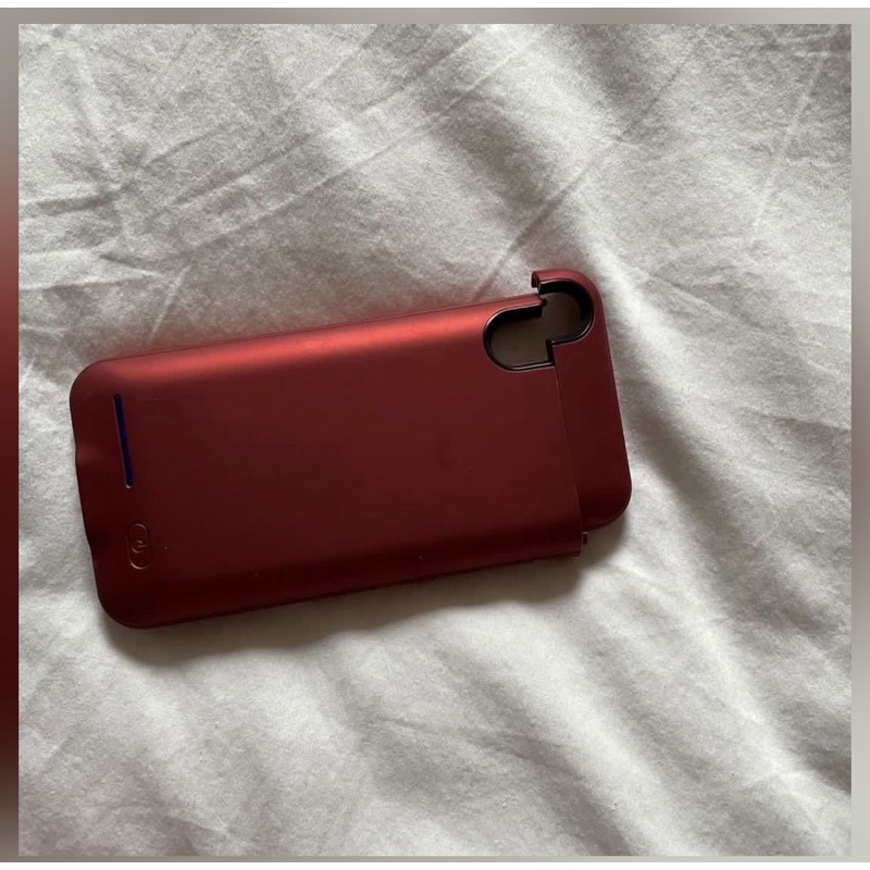 iPhone XS 充電手機殼 pchome 24h購入 原價1000多