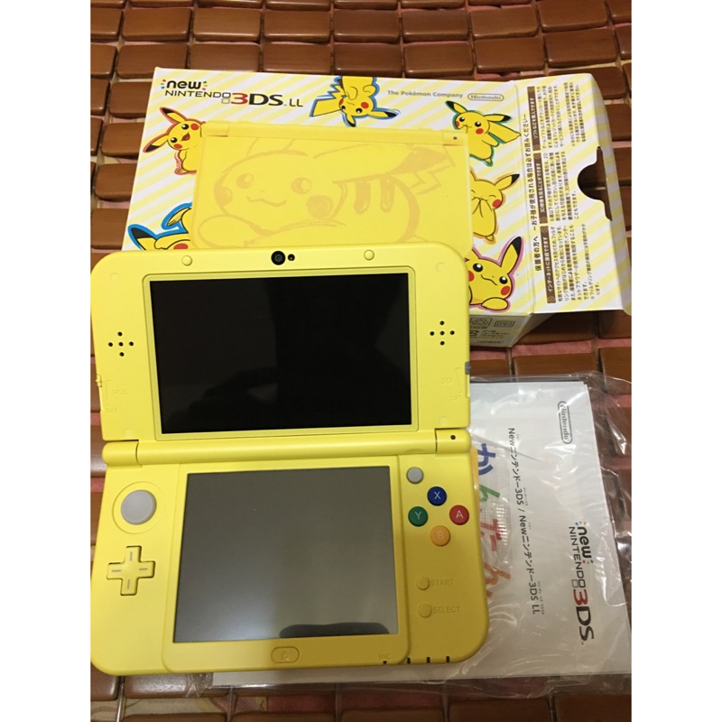 全新未使用 未開機new 3ds Ll限定版皮卡丘主機 蝦皮購物