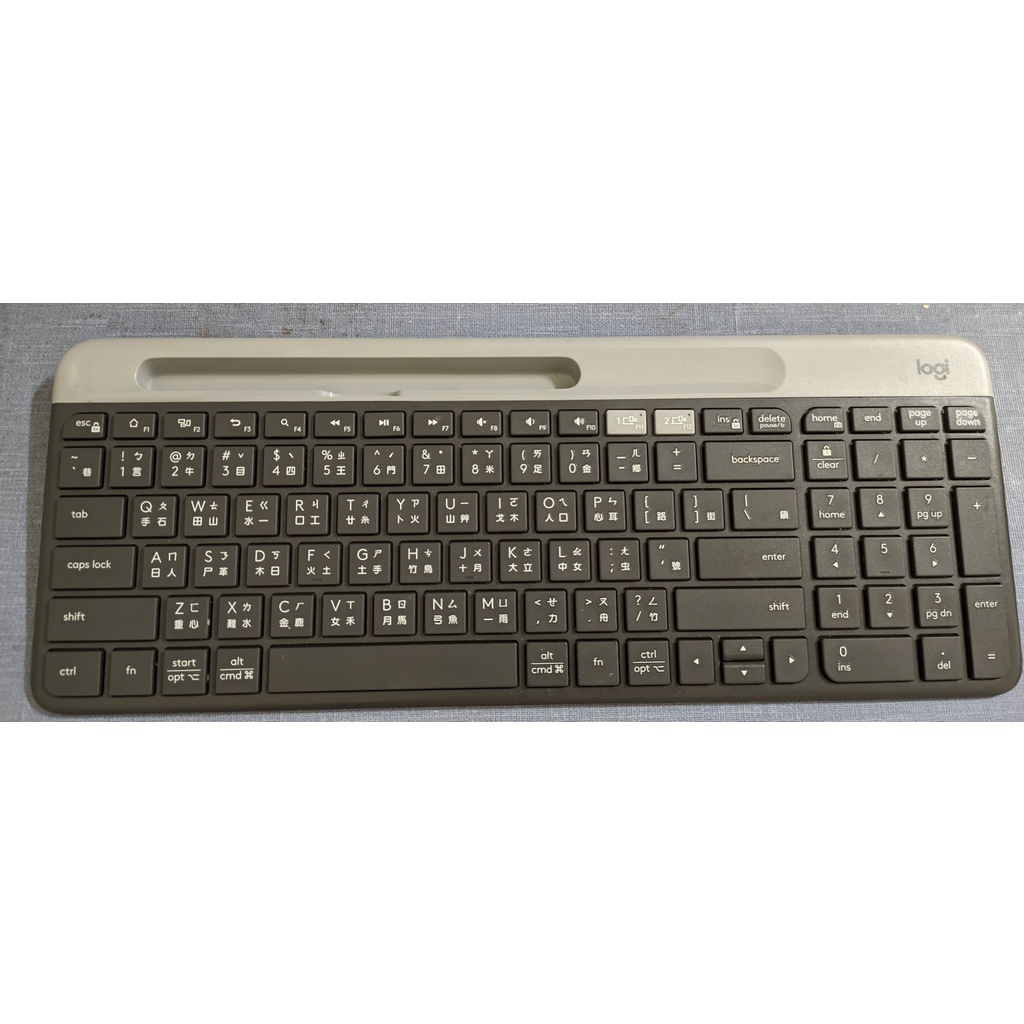 【Logitech 羅技】K580 超薄跨平台藍牙剪刀腳鍵盤 二手