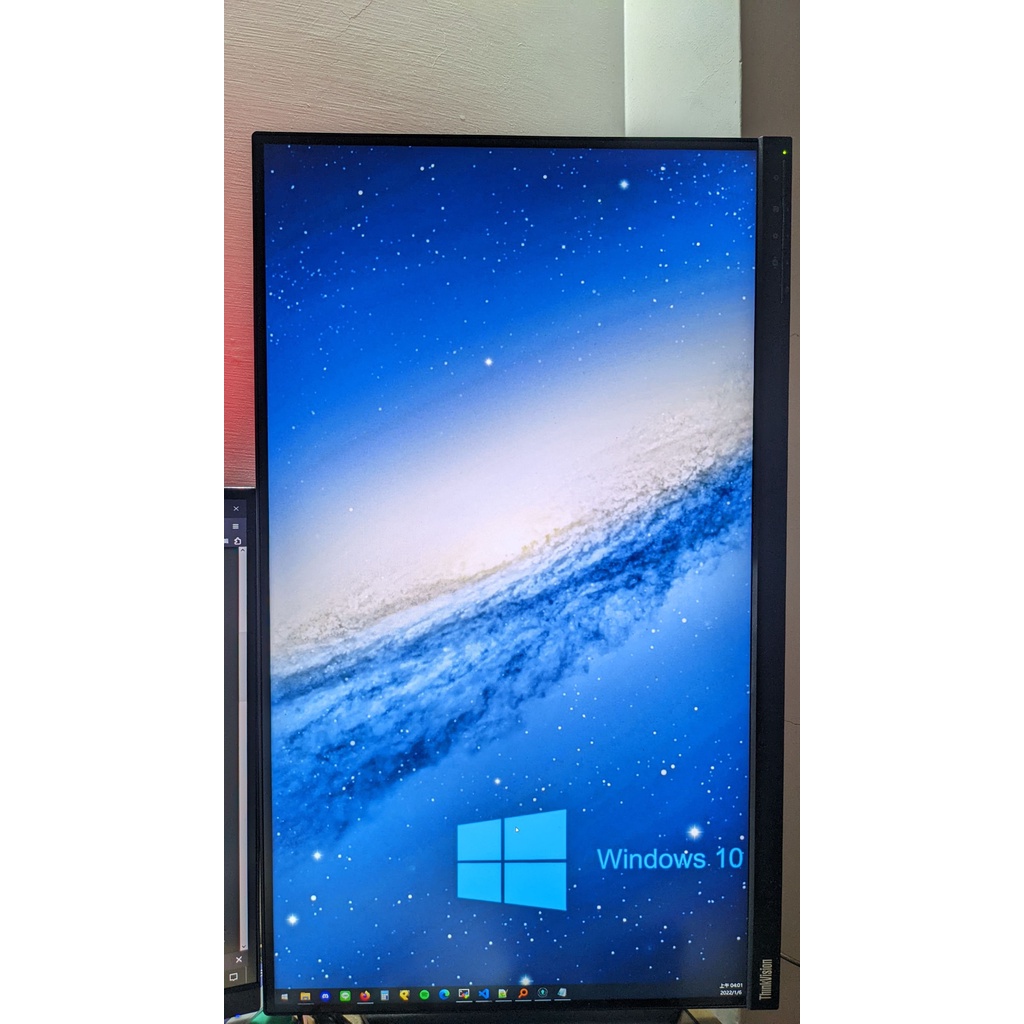 Lenovo ThinkVision P27Q 2K QHD IPS 電腦螢幕 可翻轉 直立 HDMI DP