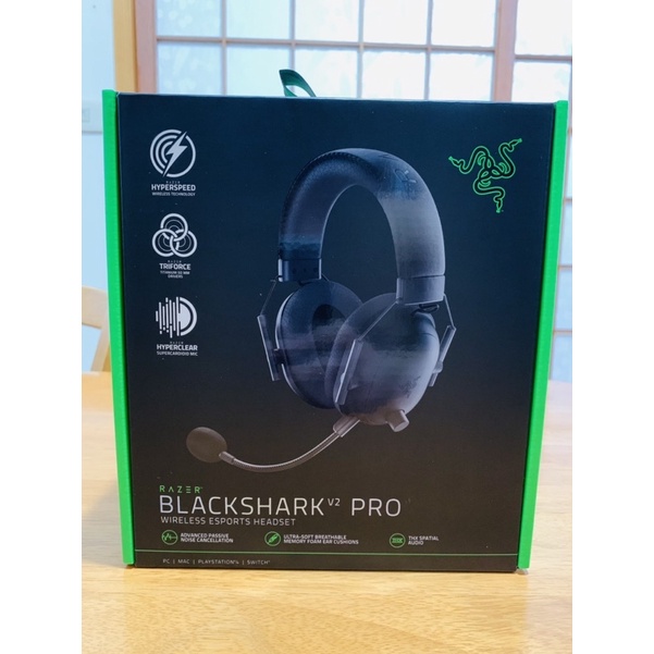 （全新品）【RAZER 雷蛇】BLACKSHARK V2 PRO 黑鯊 V2 Pro 電競耳機 2.4g無線 耳機麥克風