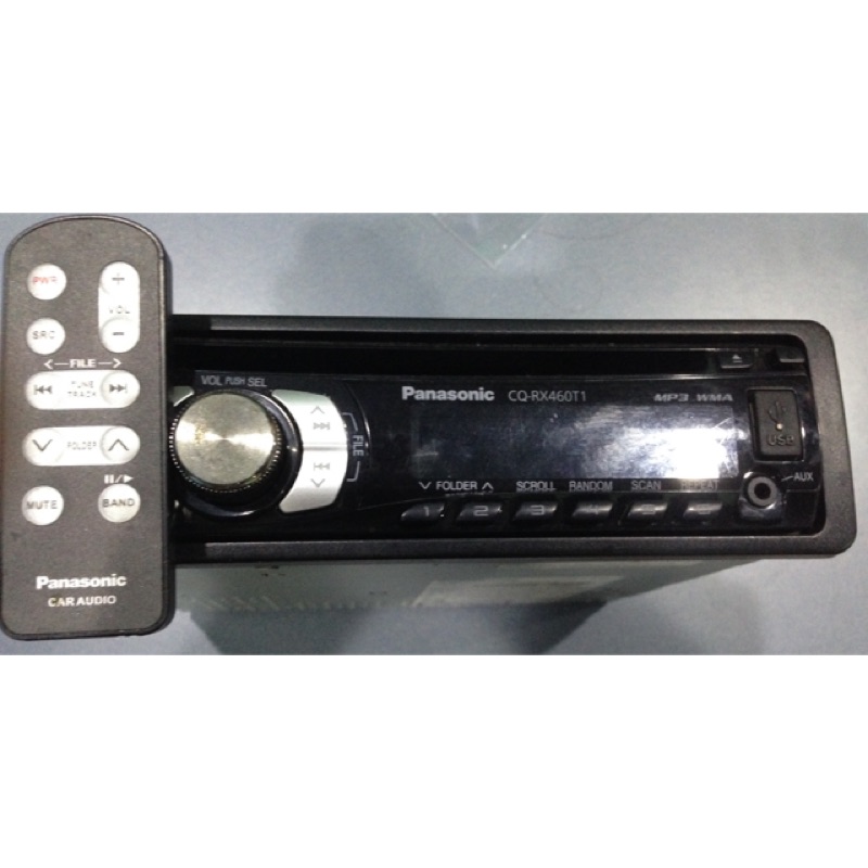汽車MP3音響主機CQ-RX460T1（二手品）