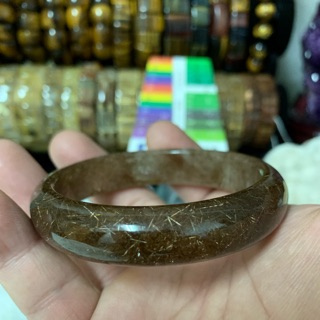 💎萬玉晶品💎天然頂級滿絲 鈦晶 髮晶 手鐲【好料便宜賣，挑戰超低價】