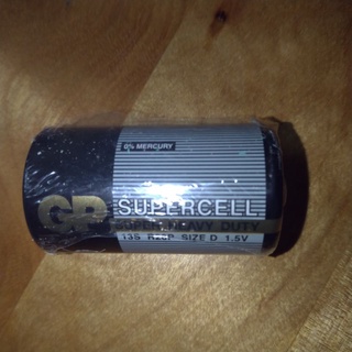 GP 超霸 碳鋅電池 1號電池 乾電池(1入) <期限到了未拆封>