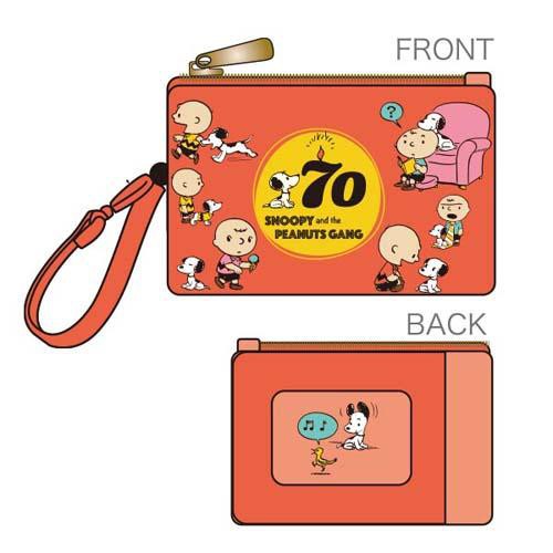 現貨 日本PEANUTS史奴比&查理布朗70週年紀念捷運悠遊卡票卡夾卡套零錢包