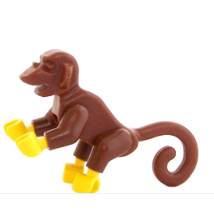 LEGO樂高 25506243 6242 紅棕色 棕色 猴 猴子 動物 海盜 官兵 絕版 LEGO 樂高紅棕色 舊版 猴