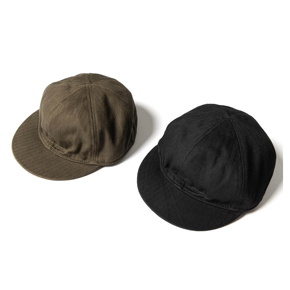 { POISON } RETRODANDY N-3 UTILITY CAP 軍用人字紋工作帽 小帽