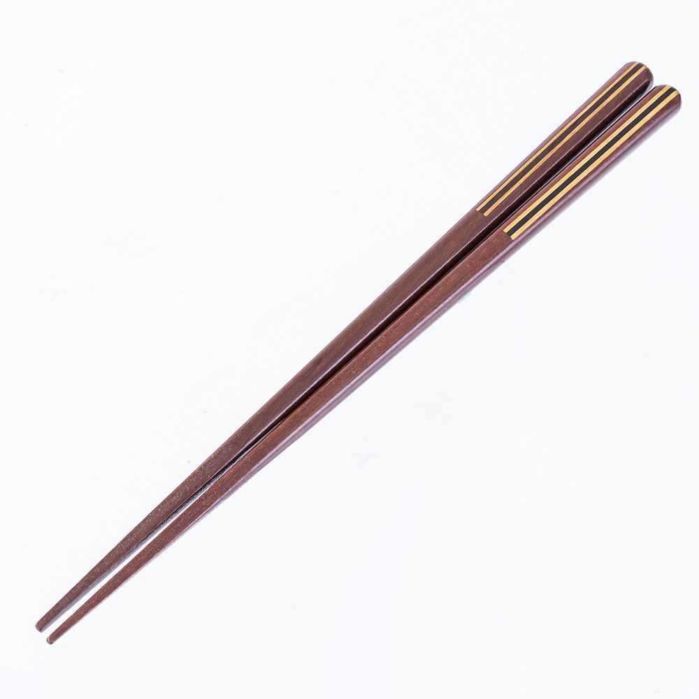 【生活工場】箸福線條木筷23CM