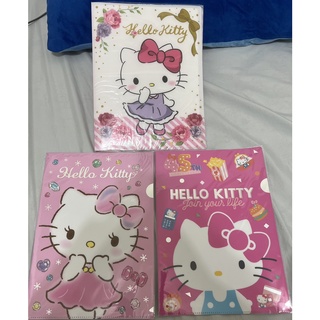 【全新現貨出清】Hello Kitty 20頁資料夾/L型資料夾