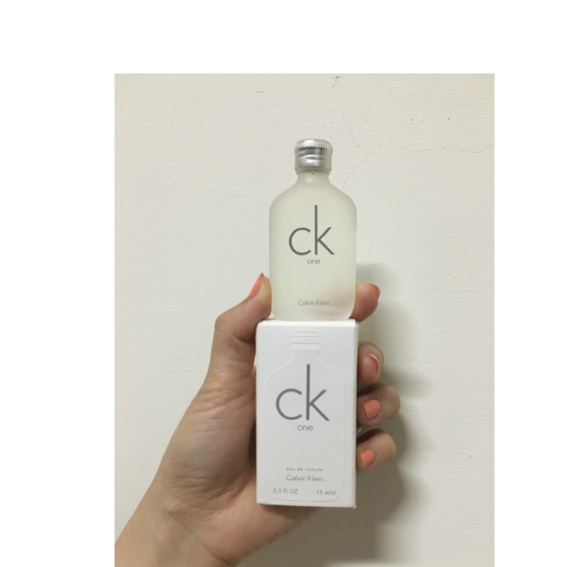 （保留）微出坑❤️小香水😆Calvin Klein CK ONE中性淡香水(15ML)