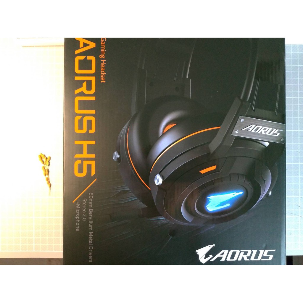 技嘉 Aorus H5 耳麥 台中可面交