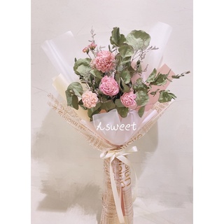 粉色系乾燥花束 優惠推薦 22年4月 蝦皮購物台灣