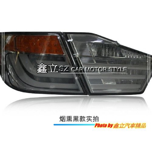 ※ 鑫立汽車精品 ※ CAMRY7 CAMRY 12-14年 三線 仿大七 光條 跑馬 流水 LED尾燈 尾燈 燻黑殼