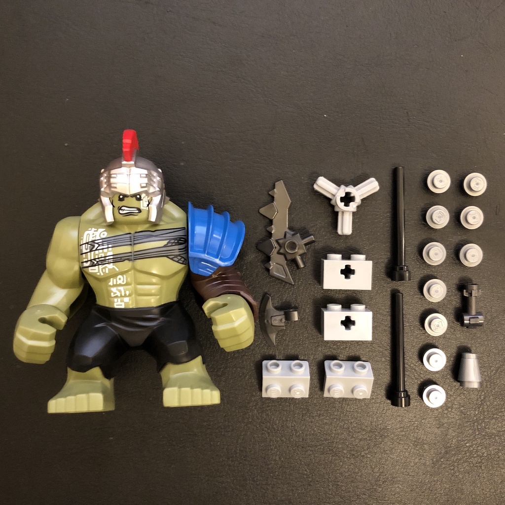 「樂高 軍團」LEGO 超級英雄 Marvel 雷神索爾 76088 鬥技場 浩克 Hulk 含武器 SH413