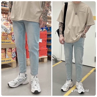 【超彈力推薦】🇰🇷韓國刷色素面彈性牛仔褲2.0 韓系 刷白 四色長褲 彈力 百搭 修身 彈性 牛仔長褲 牛仔褲