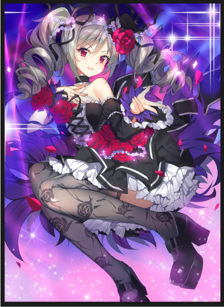 黑貓卡牌 遊戲王 妹套 偶像大師神崎蘭子卡套限定 蝦皮購物