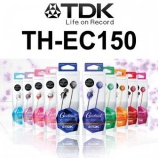 [羽毛耳機館]TDK CLEF-C TH-EC150 繽紛色彩 雞尾酒特色造型耳機