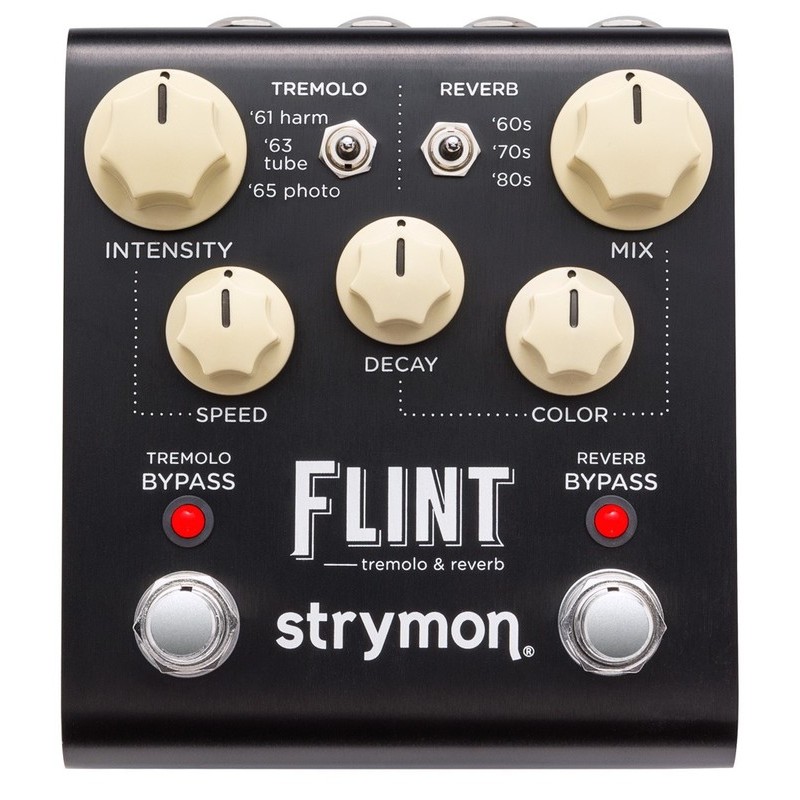 【又昇樂器】美國手工 Strymon Flint Tremelo &amp; Reverb 顫音 錄音室等級 效果器