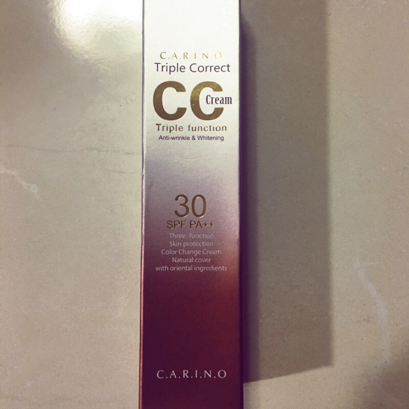 韓國carino麗仁堂cc霜SPF30 PA++